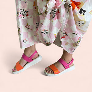 ARICA - ORANGE/FUCHSIA