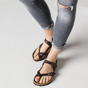 MAYARI HABANA LEATHER REGULAR - HABANA - Yolo Shoes Emerald