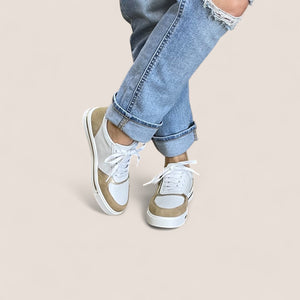 NOOSA BL - WHITE/TAUPE