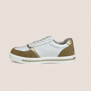 NOOSA BL - WHITE/TAUPE