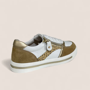 NOOSA BL - WHITE/TAUPE