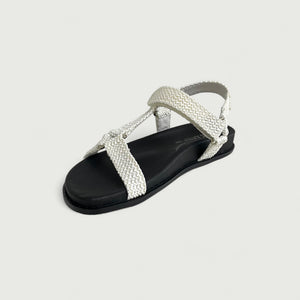 ZULU BL - WHITE RAFFIA