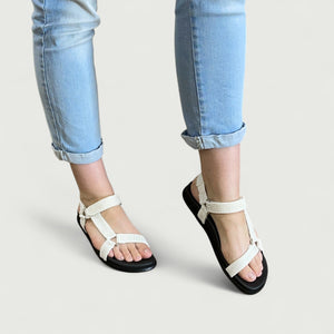 ZULU BL - WHITE RAFFIA