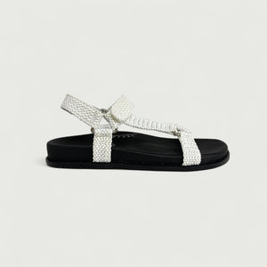 ZULU BL - WHITE RAFFIA