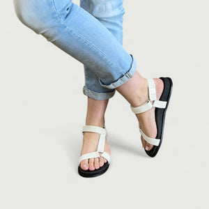 ZULU BL - WHITE RAFFIA