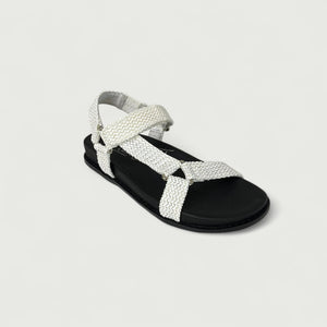 ZULU BL - WHITE RAFFIA