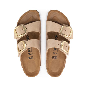 ARIZONA BIG BUCKLE NUBUCK LEATHER REGULAR - SANDCASTLE