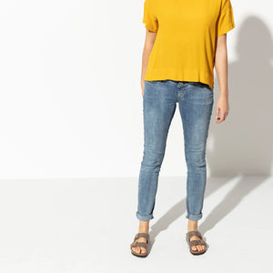 ARIZONA REGULAR OILED LEATHER - TABACCO BROWN