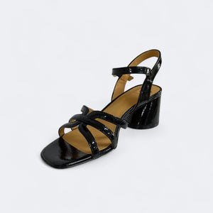 PETAH - BLACK CRINKLE PATENT
