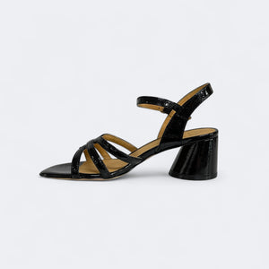 PETAH - BLACK CRINKLE PATENT