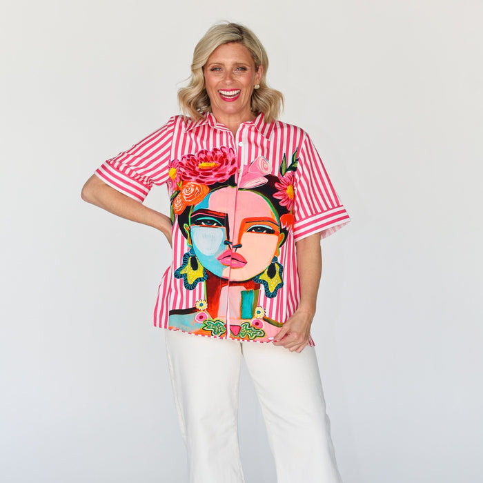 FRIDA SHIRT - PINK
