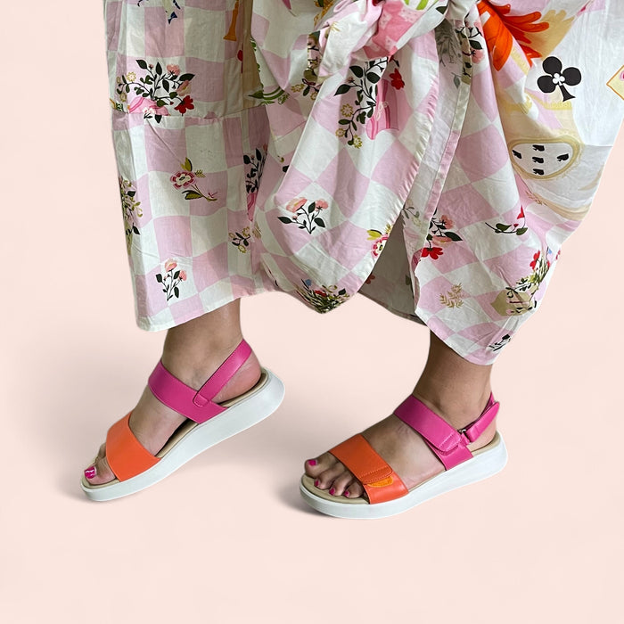 ARICA - ORANGE/FUCHSIA