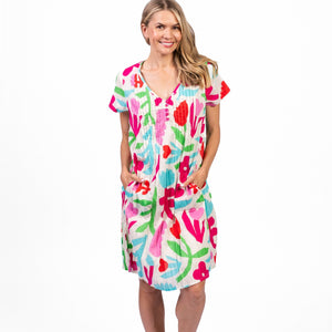 NICOLA DRESS CAP SLEEVE - DW26J