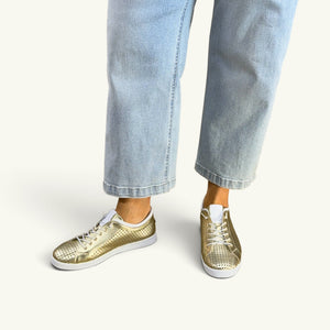 TATURA - GOLD/WHITE