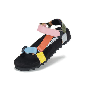 SANDAL TOOTH WEDGE - CITRUS SPLASH