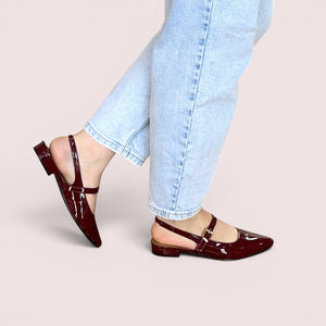 GLIMPSE - BURGUNDY PATENT