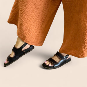 IHAZIL W - BLACK/TAN